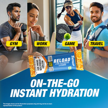 Fast&Up Reload Zero Sugar Instant Hydration Sticks - Assorted