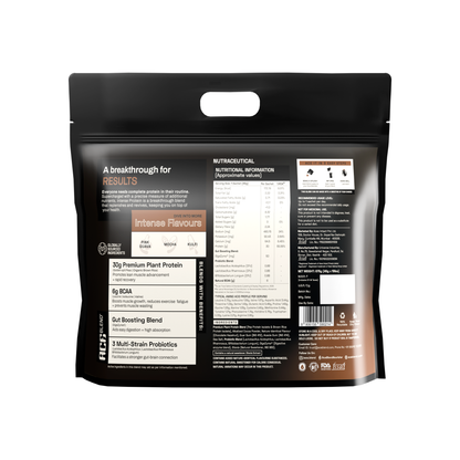 Ace Blend Intense 30G Plant Protein, Muscle Growth, No Added Sugar, Chocolate Hazelnut (30 Servings)