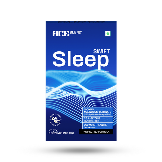 Ace Blend Swift Sleep, Natural Sleep Supplement With Magnesium, L-Theanine And Glycine  (5 Servings)
