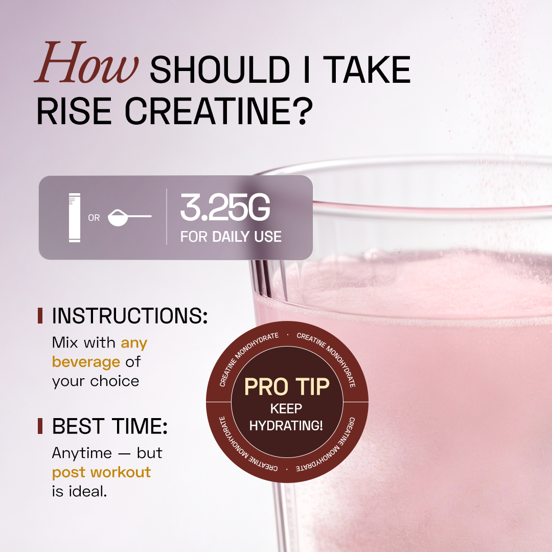 Ace Blend Rise Creatine Monohydrate, Ultra-Fine & Fast Absorbing, Recovery Support (30 Servings)