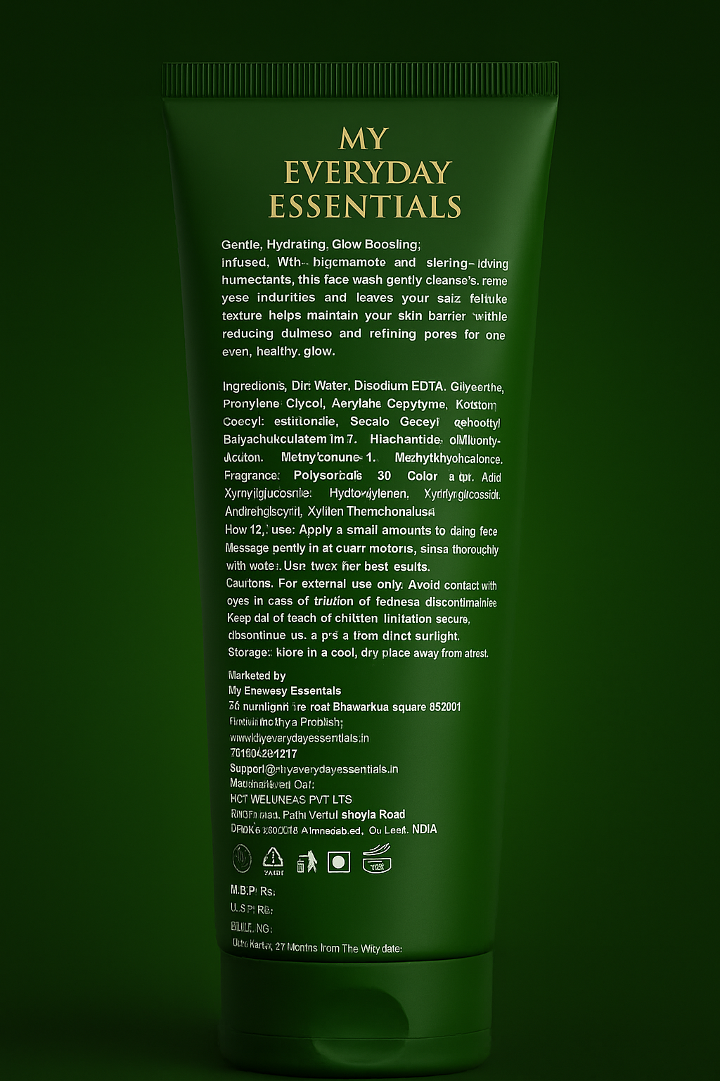 MEE NIACINAMIDE SERUM FACEWASH