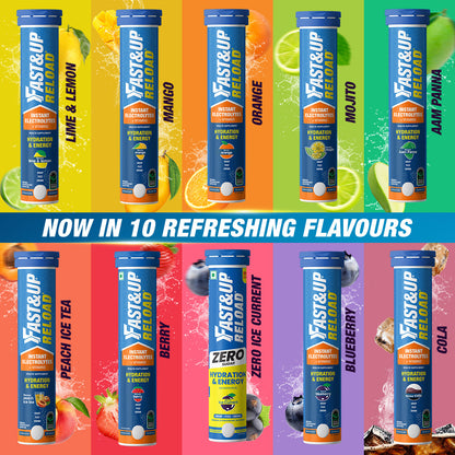 Fast&Up Reload Zero Sugar Instant Hydration Drink - Ice Current - Single
