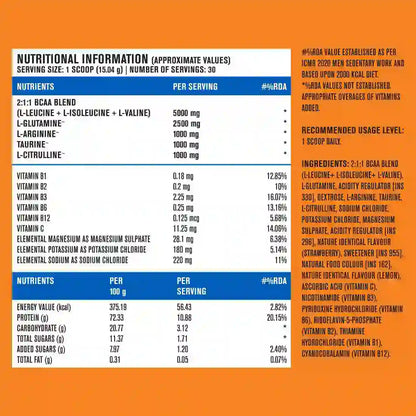 Fast&Up BCAA Advanced - Berry Lemonade
