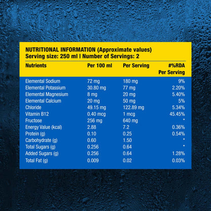 Fast&Up Reload Ready To Drink - 500 ml - Lemon Blast