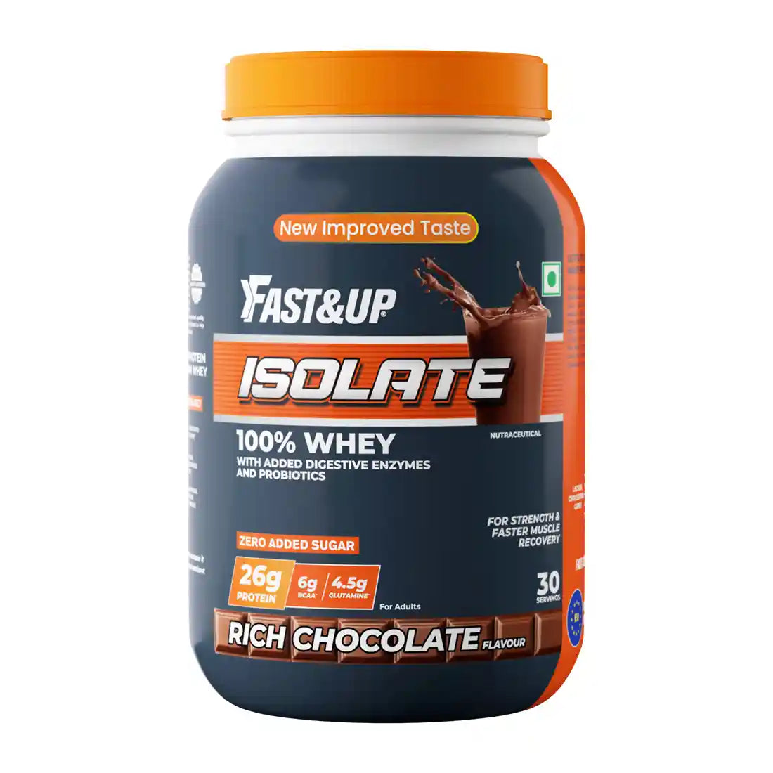 Fast&Up Whey Isolate - Rich Chocolate - 30 Servings