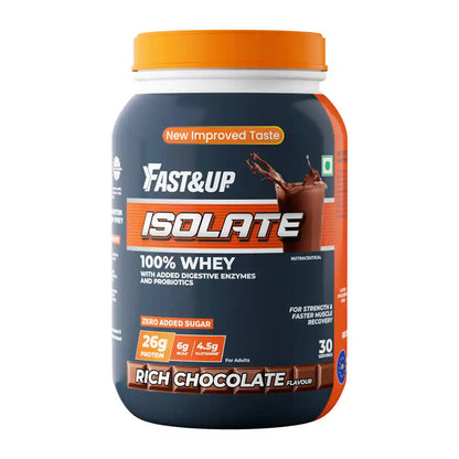 Fast&Up Whey Isolate - Rich Chocolate - 30 Servings