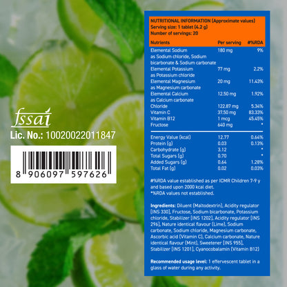 Fast&Up Reload Low Sugar Instant Hydration Drink - Mojito