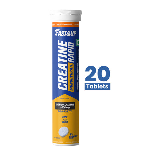 Fast&Up Creatine Rapid Effervescent - Orange Flavour Single