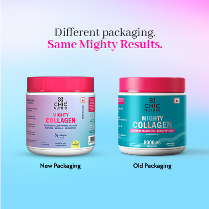 Fast&Up Marine Collagen Supplement for Youthful Skin - Lemonade