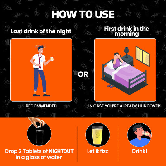Fast&Up Instant Hangover Relief - Fizzy Lemon