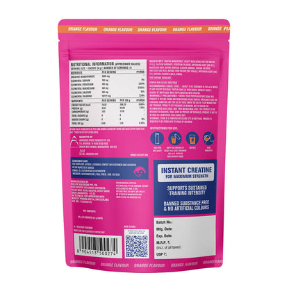 Fast&Up Creatine + Electrolytes - 2x Power - Orange Flavour