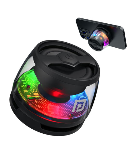 Portonics Nadya
6W HD Sound | RGB LED Lights | Magsafe Mobile Stand | Type C Charging