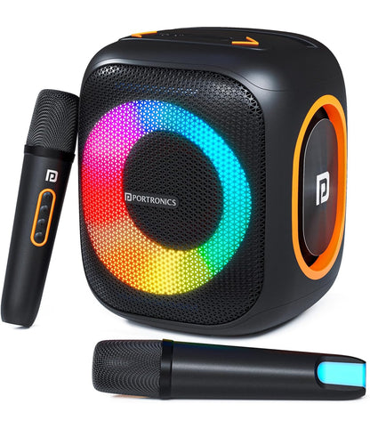 Portonics Dash 10
Dual Wireless Karaoke Mic | Dual Bass Radiator | Upto 6 Hour Playtime | Type C Fast charging