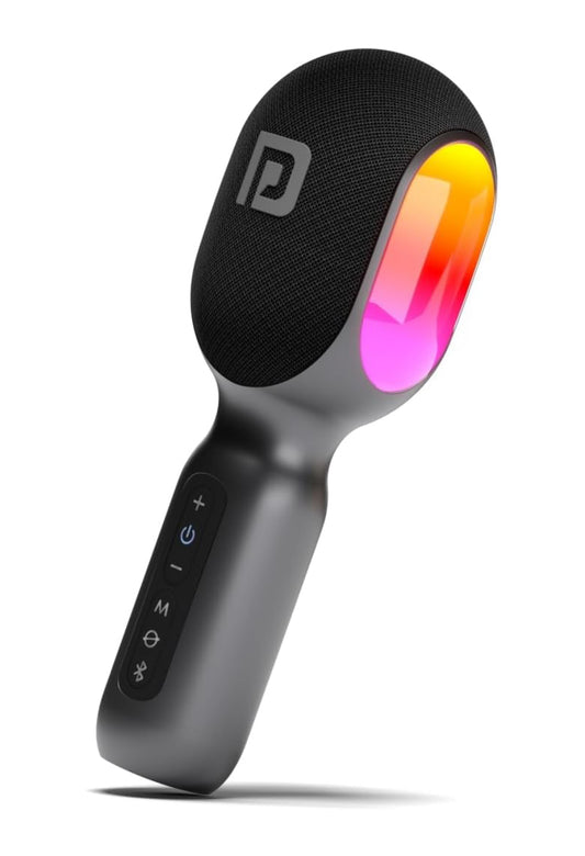 Portonics Dash 2
10 Hour Playtime | Dynamic RGB Lights | 10W Speaker | Music Recording