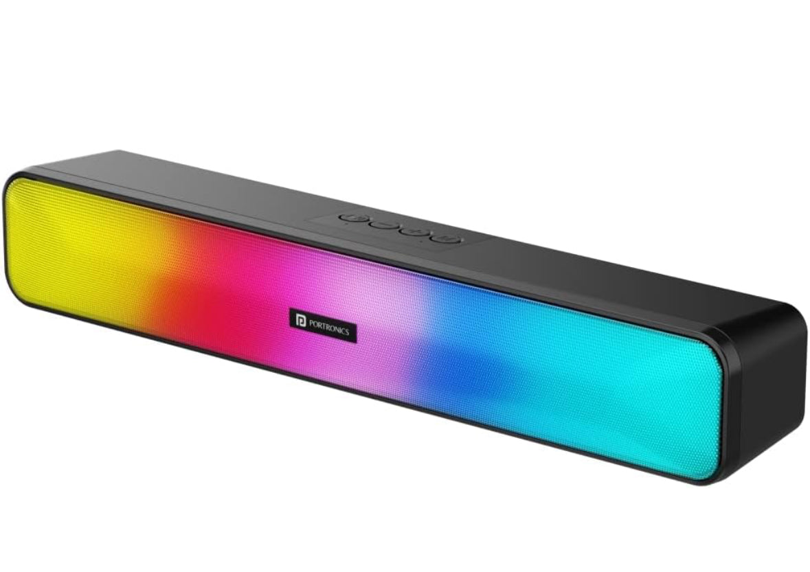 Portonics Radian
5 Hour Playtime | RGB Lights | Wide Compatibility | Type C Charging