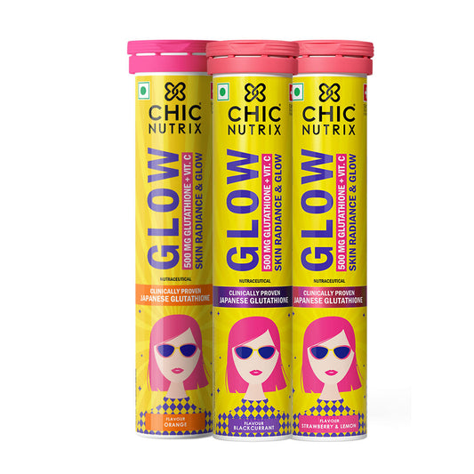 Fast&Up Glow Assorted - Orange, Strawberry, Blackcurrent (20s single)