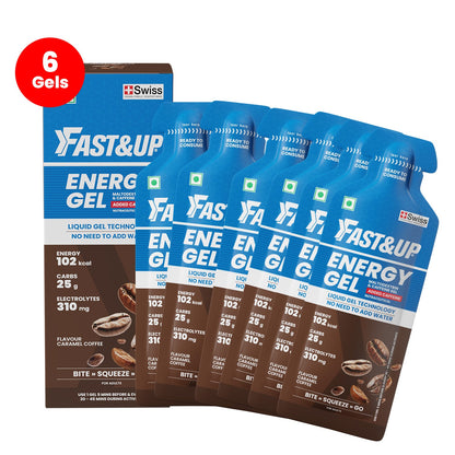Fast&Up Energy Gel - Caffeinated - Caramel Coffee