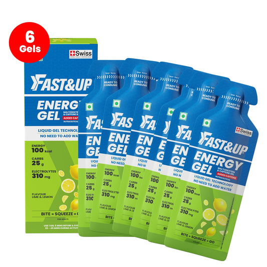 Fast&Up Energy Gel Caffeinated - Lime and Lemon