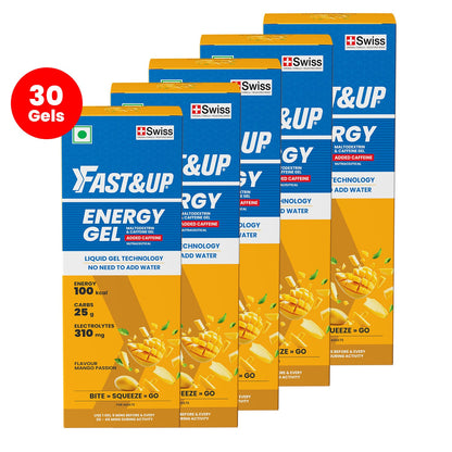 Fast&Up Energy Gel- Caffeinated- Mango Passion