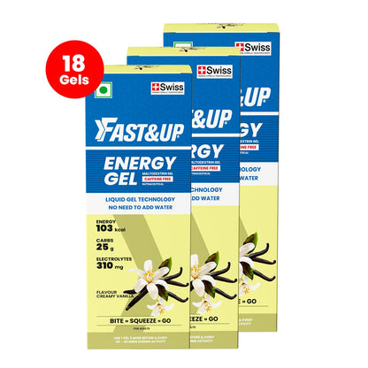 Fast&Up Energy Gel - Non-Caffeinated – Creamy Vanilla