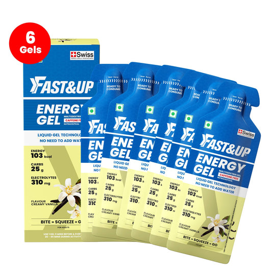 Fast&Up Energy Gel - Non-Caffeinated – Creamy Vanilla