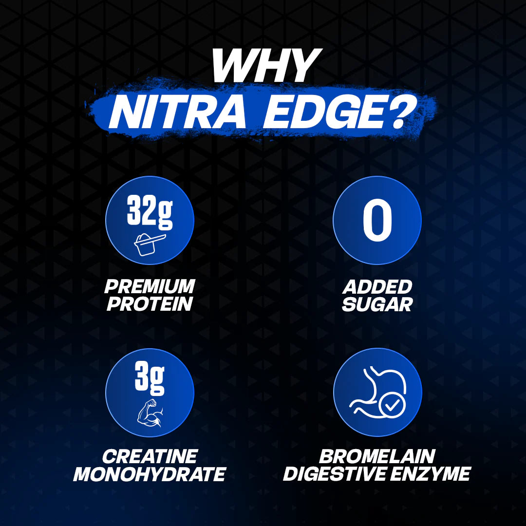 Big Muscles Nitra Edge | Clean Protein 1kg Rich Chocolate