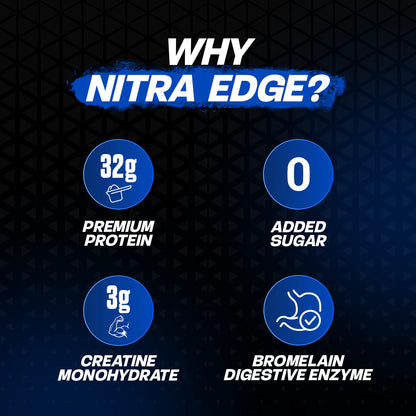 Big Muscles Nitra Edge | Clean Protein 1kg Rich Chocolate