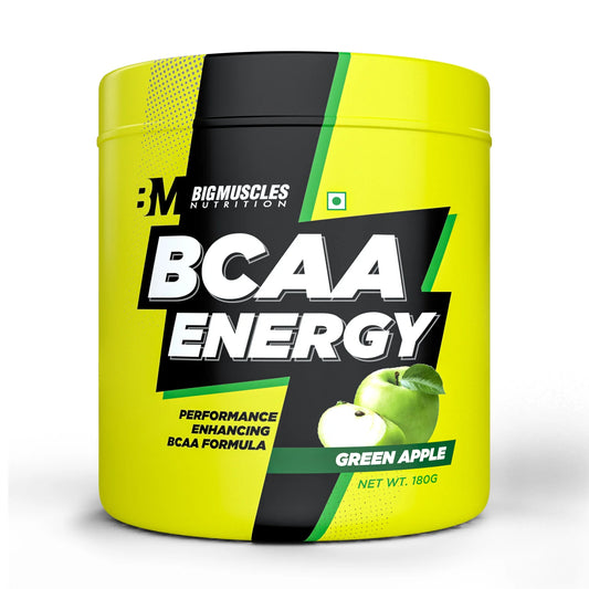 Big Muscles BCAA ENERGY Green Apple 20 servings (120g)