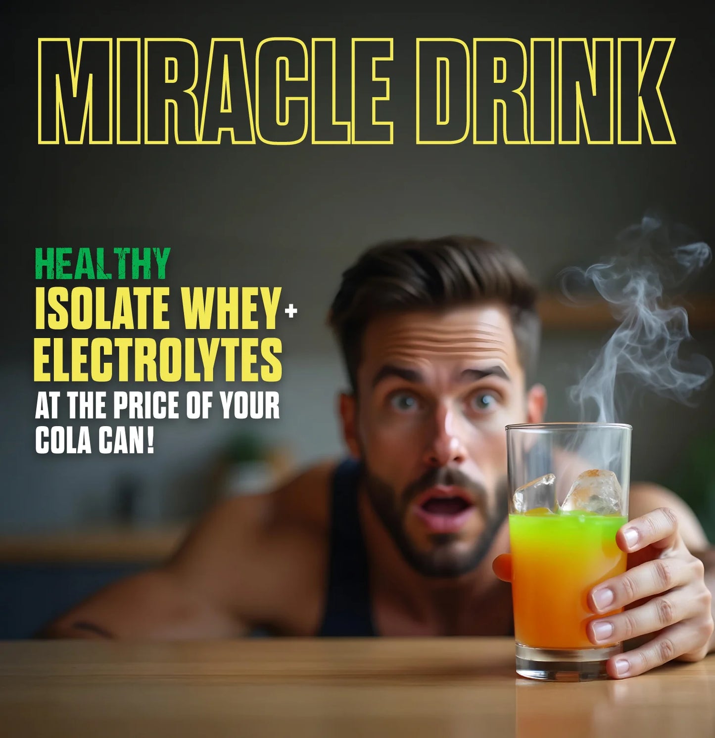Big Muscles FIZZY WHEY PINEAPPLE 600g + FREE SHAKER