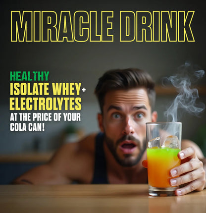 Big Muscles FIZZY WHEY PINEAPPLE 600g + FREE SHAKER