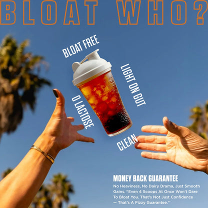 Big Muscles FIZZY WHEY COLA 600g + FREE SHAKER