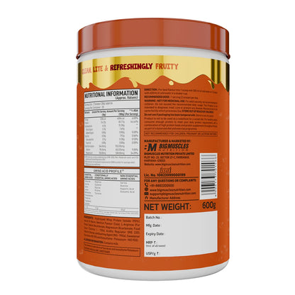 Big Muscles FIZZY WHEY COLA 600g + FREE SHAKER