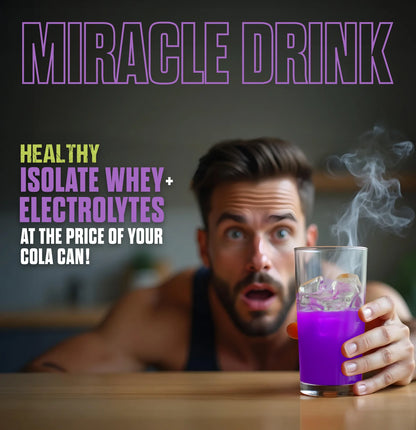 Big Muscles FIZZY WHEY BLUEBERRY 600g + FREE SHAKER