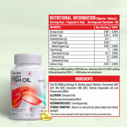 Big Muscles Salmon Fish Oil