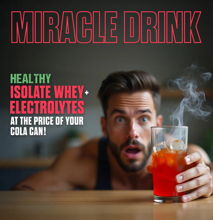 Big Muscles FIZZY WHEY APPLE 600g + FREE SHAKER