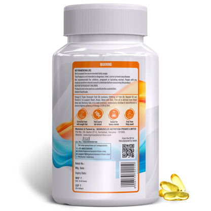 Big Muscles Omega 3 Fish Oil