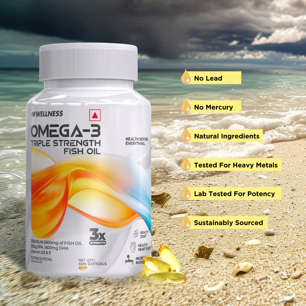 Big Muscles Omega 3 Fish Oil