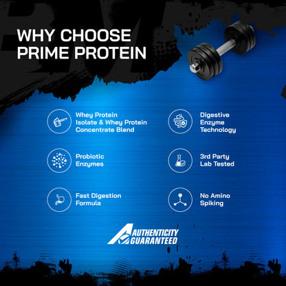 Big Muscles Prime Protein 1kg Rich Chocolate