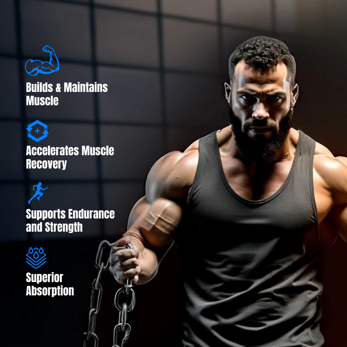 Big Muscles Prime Protein 1kg Rich Chocolate