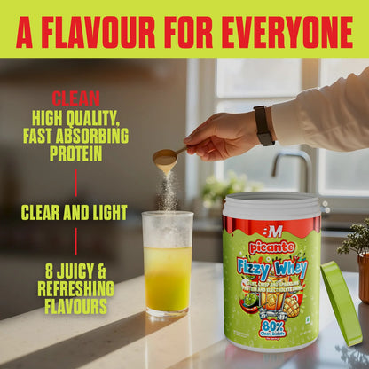 Big Muscles FIZZY WHEY PICANTE 600g + FREE SHAKER