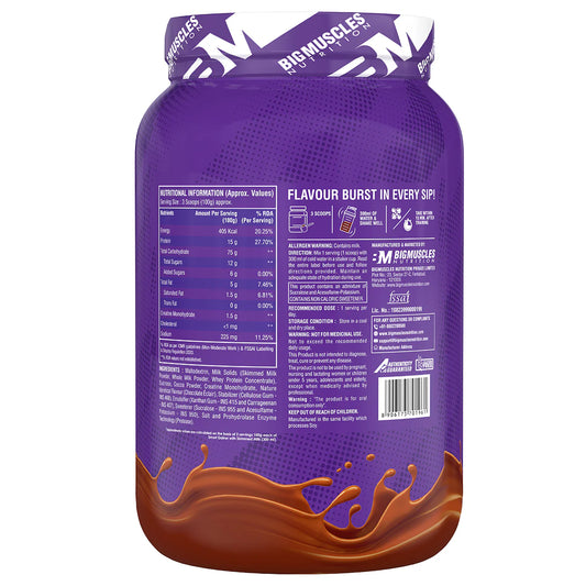 Big Muscles Smart Gainer Chocolate Eclaire 1 kg