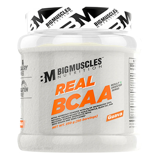 Big Muscles Real BCAA Guava 50 servings