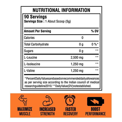 Big Muscles Real BCAA Guava 50 servings