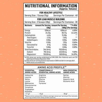 Big Muscles FIZZY WHEY ORANGE  600g + FREE SHAKER