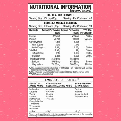 Big Muscles FIZZY WHEY WATERMELON 600g + FREE SHAKER