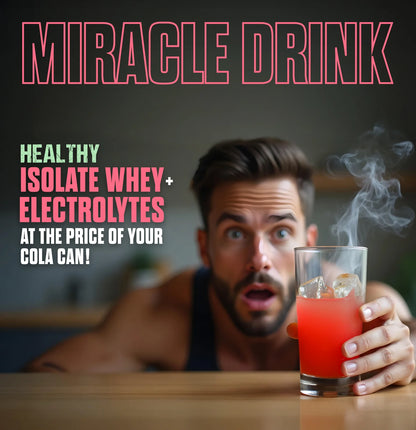 Big Muscles FIZZY WHEY WATERMELON 600g + FREE SHAKER