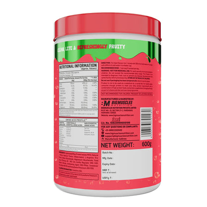 Big Muscles FIZZY WHEY WATERMELON 600g + FREE SHAKER