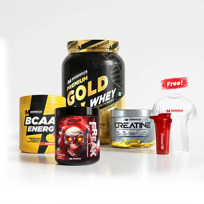 Big Muscles Daily Gymmer Combo + T shirt