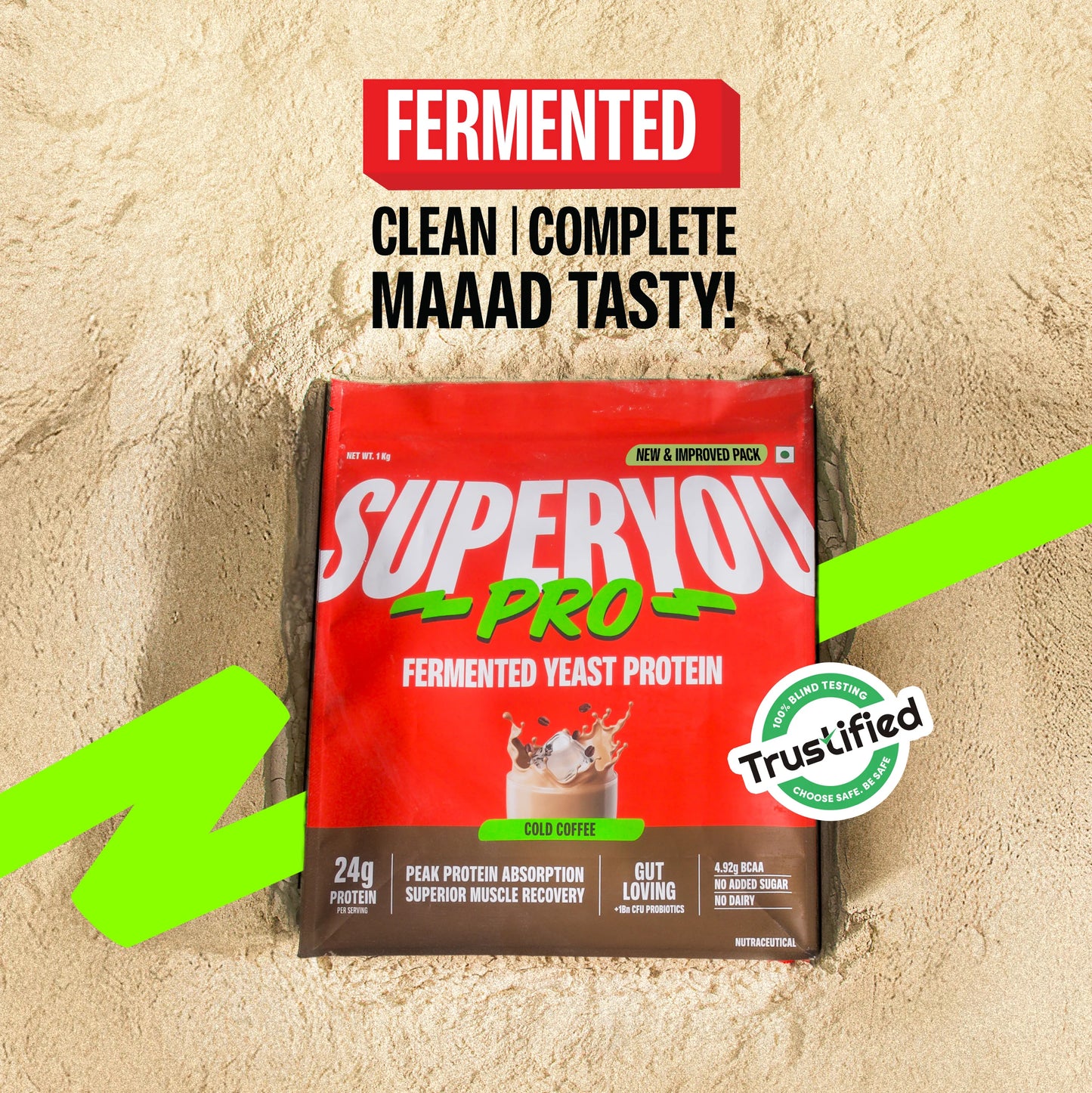 SuperYou Pro-Fermented Yeast Protein-Cold Coffee 1 kg