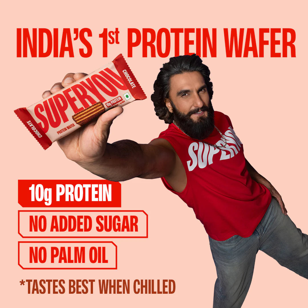 SuperYou - Chocolate Protein Wafer - Pack Of 10